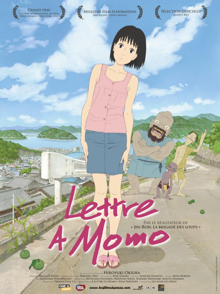 film d'animation lettre a momo
