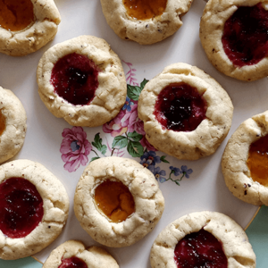 biscuits coeur de confiture