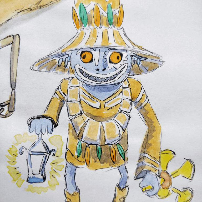 nunu personnage de zelda des bois perdus