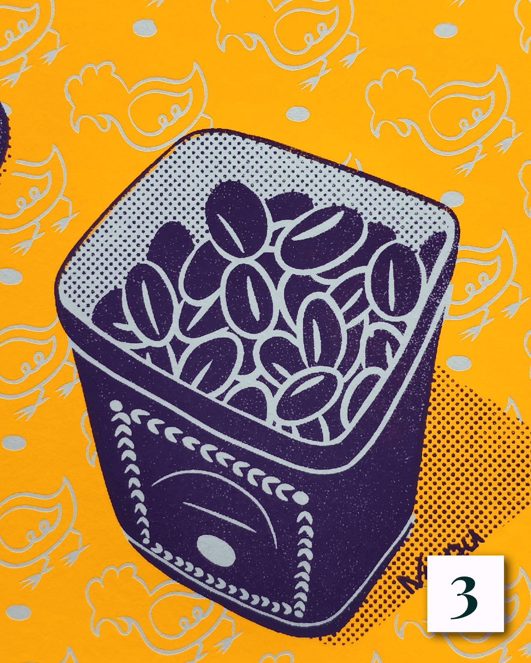 Affiche Confiture - orange fluo – Image 9