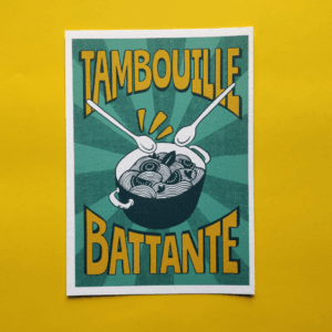 Print A5 Tambouille Battante - vert