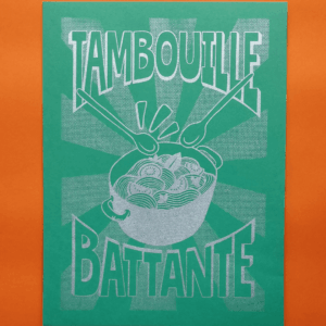 Affiche Tambouille Battante - vert