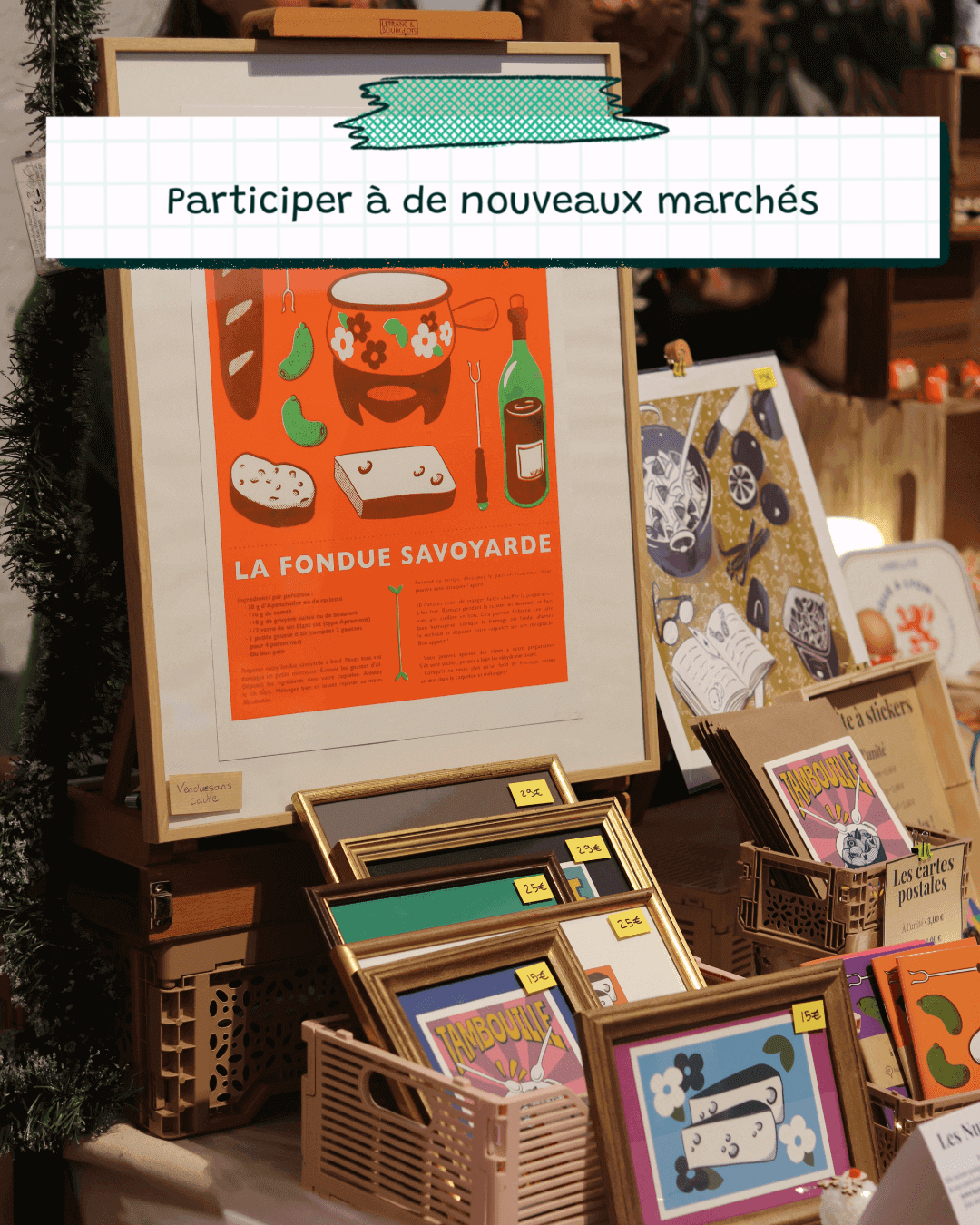 participer à de nouveaux marches